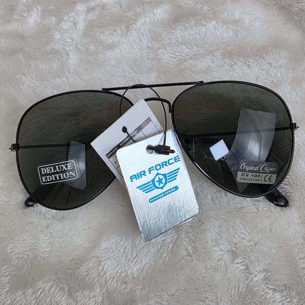 Air Force Aviator Sunglasses Deluxe Edition UV 400 Protection Original Classic‎